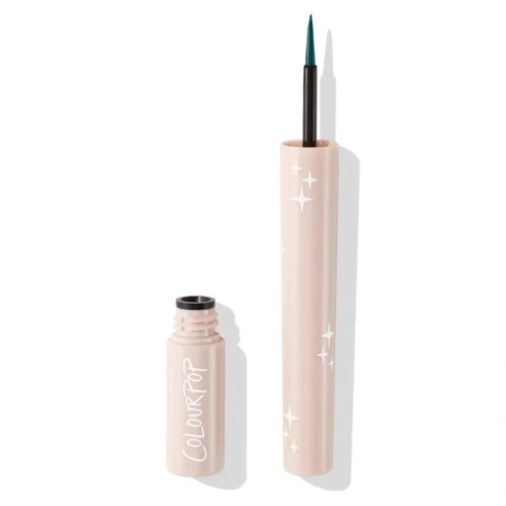 COLOURPOP GRAPHIX INK LIQUID LINER - HYPE IT UP MATTE TEAL EYELINER NEW IN BOX